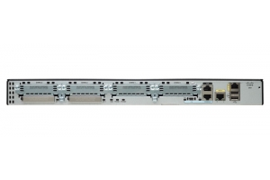 Cisco 2901 bedrade router Gigabit Ethernet Zwart, Zilver