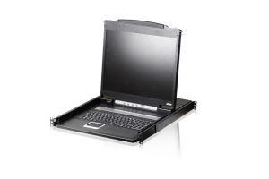 ATEN CL1000N rack console 48,3 cm (19") Zwart 1U