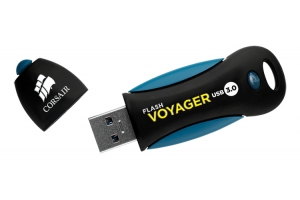 Corsair Voyager 256GB USB flash drive USB Type-A 3.2 Gen 1 (3.1 Gen 1) Zwart, Blauw