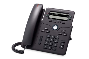 Cisco 6851 IP telefoon Zwart 4 regels