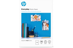 HP Everyday fotopapier, glanzend, 200 g/m2, 10 x 15 cm (101 x 152 mm), 100 vellen