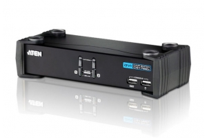ATEN 2-poorts USB DVI/Geluid KVMP™-schakelaar