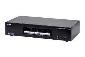 ATEN 4-poorts USB 3.0 4K DisplayPort Triple Display KVMP™-switch