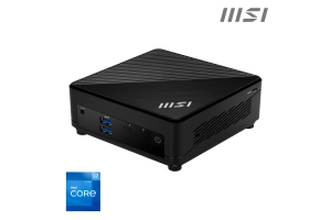 MSI Cubi 5 12M-001BEU 0.66L sized PC Zwart i7-1255U Intel SoC