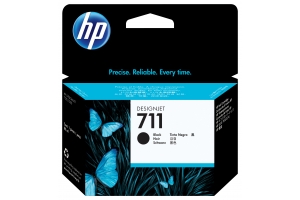 HP 711 zwarte DesignJet inktcartridge, 80 ml