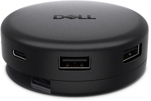 DELL DA326 Bedraad USB 3.2 Gen 1 (3.1 Gen 1) Type-C Zwart