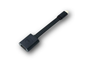 DELL DBQBJBC054 USB-kabel USB 3.2 Gen 1 (3.1 Gen 1) 0,132 m USB C USB A Zwart