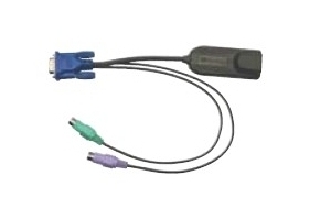 Raritan Computer Interface Module (CIM) for PS/2 Ports toetsenbord-video-muis (kvm) kabel Zwart