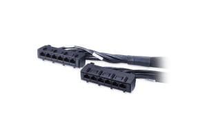 APC 19ft Cat6 UTP, 6x RJ-45 - 6x RJ-45 netwerkkabel Zwart 5,79 m U/UTP (UTP)