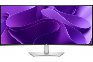 DELL Pro Plus P3425WE computer monitor 86,6 cm (34.1") 3440 x 1440 Pixels Wide Quad HD LCD Zwart, Grijs