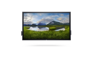 DELL P6524QT Interactief flatscreen 163,9 cm (64.5") LCD 350 cd/m² 4K Ultra HD Zwart Touchscreen