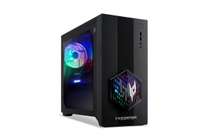 Acer Predator PO3-665 Intel Core Ultra 5 225F 16 GB DDR5-SDRAM 1 TB SSD NVIDIA GeForce RTX 5060 Ti Windows 11 Home Desktop PC Zwart