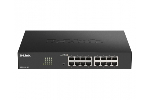 D-Link DGS-1100-16V2 netwerk-switch Managed L2 Gigabit Ethernet (10/100/1000) Zwart