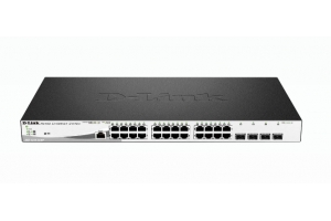 D-Link DGS-1210-28MP/E netwerk-switch Managed L2 Gigabit Ethernet (10/100/1000) Power over Ethernet (PoE) 1U Zwart, Grijs