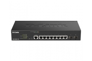 D-Link DGS-2000-10P netwerk-switch Managed L2/L3 Gigabit Ethernet (10/100/1000) Power over Ethernet (PoE) 1U Zwart