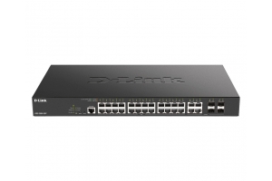 D-Link DGS-2000-28P netwerk-switch Managed L2/L3 Gigabit Ethernet (10/100/1000) Power over Ethernet (PoE) 1U Zwart
