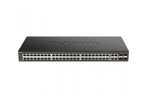 D-Link DGS-2000-52 netwerk-switch Managed L2/L3 Gigabit Ethernet (10/100/1000) 1U Zwart