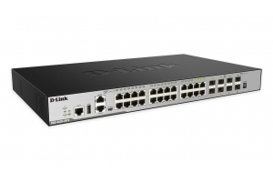D-Link DGS-3630-28TC netwerk-switch Managed L3 Gigabit Ethernet (10/100/1000) 1U Zwart
