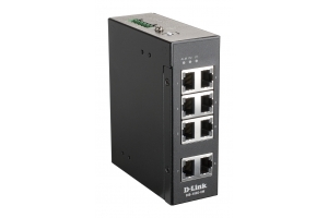 D-Link DIS-100E-8W netwerk-switch Unmanaged L2 Fast Ethernet (10/100) Zwart