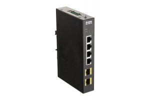 D-Link DIS-100G-6S netwerk-switch Unmanaged Gigabit Ethernet (10/100/1000) Zwart