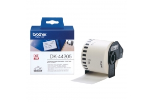 Brother DK-44205 labelprinter-tape Zwart op wit