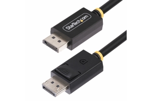 StarTech.com 2m DisplayPort 2.1 Kabel, VESA Gecertificeerde DP40 DisplayPort Kabel met UHBR10/HDR/HDCP 2.2, 8K 60Hz/4K 144Hz met DSC 1.2a, 40Gbps, DP 2.1 Kabel, UHD Monitor Kabel, M/M