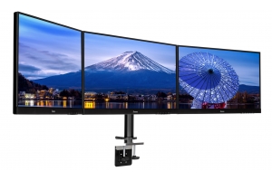 iiyama Desk Mount 68,6 cm (27") Bureau Zwart