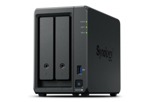 Synology DiskStation DS725+ data-opslag-server NAS Ryzen Embedded R1600 4 GB DDR4 0 TB Zwart