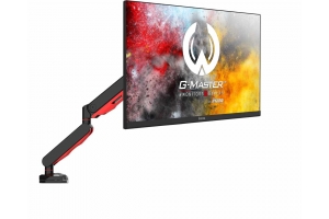 iiyama DSG3001C-R1 flat panel bureau steun 76,2 cm (30") Zwart, Rood