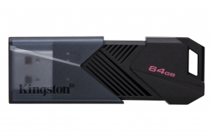 Kingston Technology DataTraveler 64GB Portable USB 3.2 Gen 1 Exodia Onyx