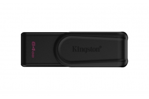 Kingston Technology DataTraveler 64GB Portable USB 3.2 Gen 1 Exodia S (Black/Black)