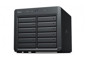 Synology DX1215II behuizing voor opslagstations HDD-/SSD-behuizing Zwart 2.5/3.5"