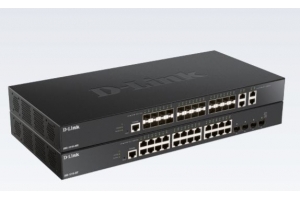 D-Link DXS-1210-28T netwerk-switch Managed L2/L3 10G Ethernet (100/1000/10000) 1U Zwart