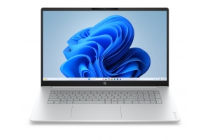 HP OmniBook 3 17-dp0050ndx AMD Ryzen™ 5 7520U Laptop 43,9 cm (17.3") Full HD 8 GB LPDDR5-SDRAM 512 GB SSD Wi-Fi 6 (802.11ax) Windows 11 Home Grijs, Zilver QWERTY
