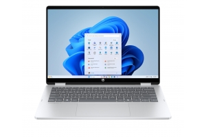 HP OmniBook 5 Flip 2-in-1 14-fp0250ndx Intel Core 5 120U Hybride (2-in-1) 35,6 cm (14") Touchscreen 2K 8 GB LPDDR5-SDRAM 512 GB SSD Wi-Fi 6 (802.11ax) Windows 11 Home Zilver QWERTY