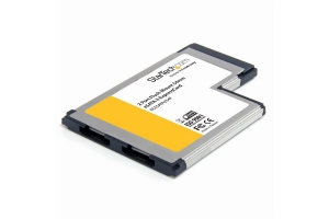 StarTech.com 2-Poort ExpressCard 54mm eSATA II Controller Adapter Inbouw