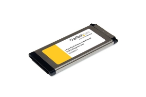 StarTech.com 1-poorts verzonken gemonteerde ExpressCard SuperSpeed USB 3.0 kaartadapter met UASP-ondersteuning