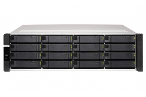 QNAP ES1686dc NAS Rack (3U) Ethernet LAN Zwart D-2142IT