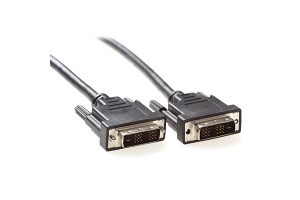 Ewent EW9830 DVI kabel 2 m DVI-D Zwart