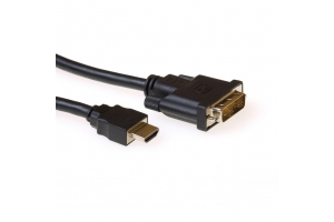 Ewent EW9860 video kabel adapter 2 m HDMI DVI-D Zwart