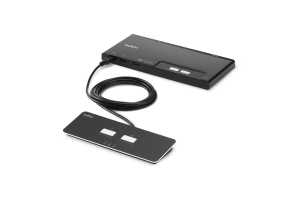 Belkin F1DN002MOD-KM-4 KVM-switch Zwart