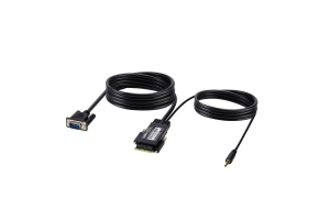 Belkin F1DN1MOD-CC-V06 toetsenbord-video-muis (kvm) kabel Zwart 1,8 m
