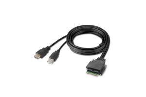 Belkin F1DN1MOD-HC-H06 toetsenbord-video-muis (kvm) kabel Zwart 1,8 m