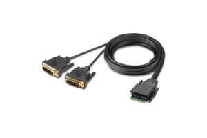 Belkin F1DN2MOD-CC-D06 toetsenbord-video-muis (kvm) kabel Zwart 1,8 m