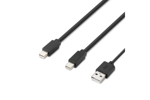 Belkin F1DN2MOD-HC-M06 toetsenbord-video-muis (kvm) kabel Zwart 1,82 m