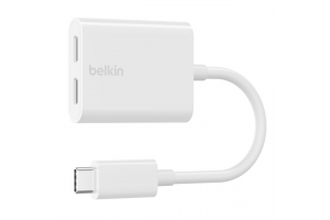 Belkin F7U081BTWH interface hub USB Type-C Wit