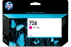 HP 728 magenta DesignJet inktcartridge, 130 ml