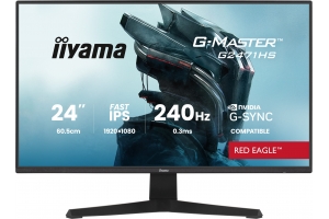 iiyama G-MASTER G2471HS-B1 computer monitor 60,5 cm (23.8") 1920 x 1080 Pixels Full HD Zwart
