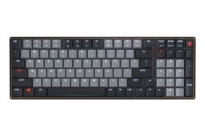 CHERRY KW 550 MX LP toetsenbord Thuis/Werk USB + Bluetooth QZERTY Amerikaans Engels Zwart