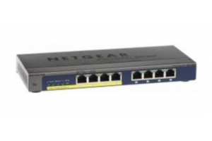 NETGEAR GS108PP Unmanaged Gigabit Ethernet (10/100/1000) Power over Ethernet (PoE) Zwart